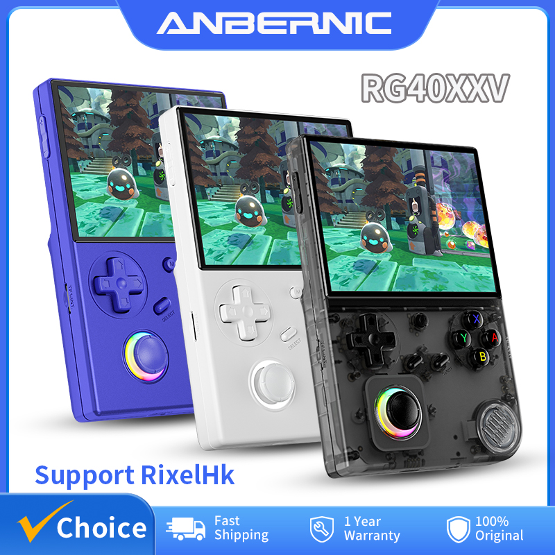 Gaming Console All In One - ANBERNIC RG40XXV 레트로 핸드 헬드 게임