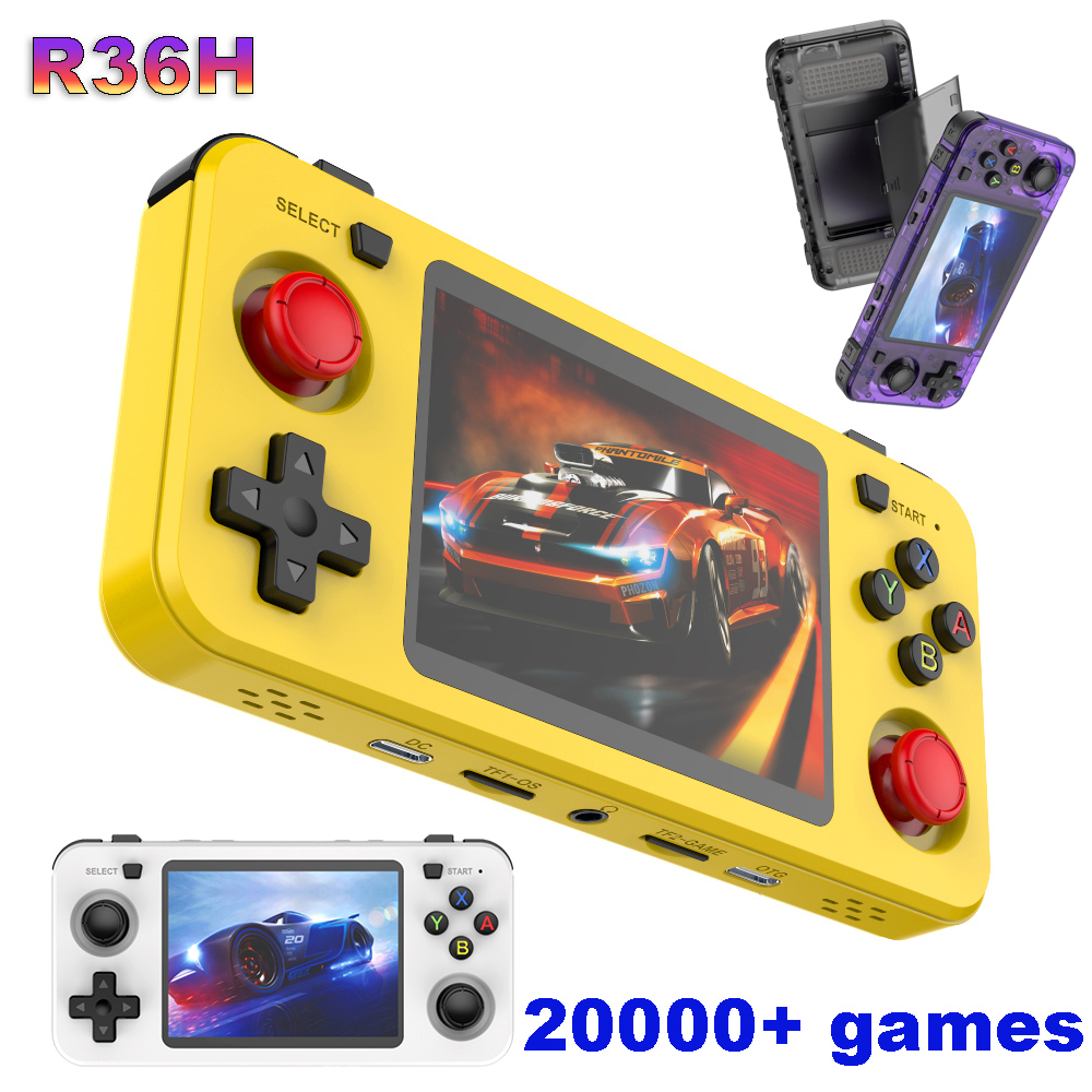Gaming Console With Gta - R36H ARKOS 레트로 휴대용 게임기 64G