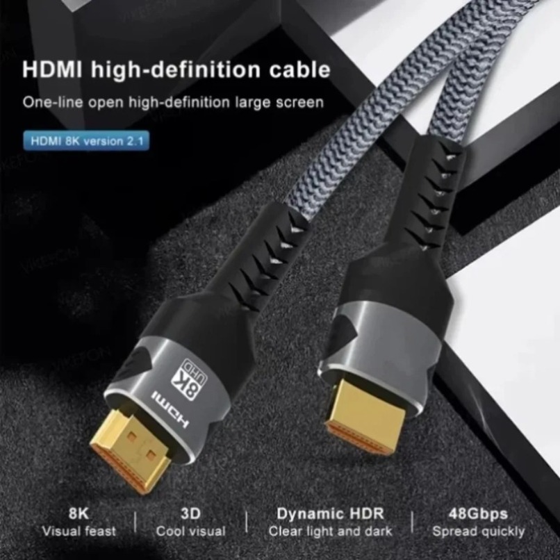 Gaming Console Definition - 브레이드형 8K HDMI 2.1 케이블 고속