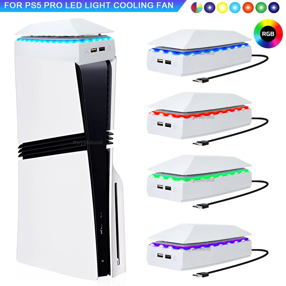 Gaming Console Stand - PS5 PRO 상단 냉각 시스템 게임