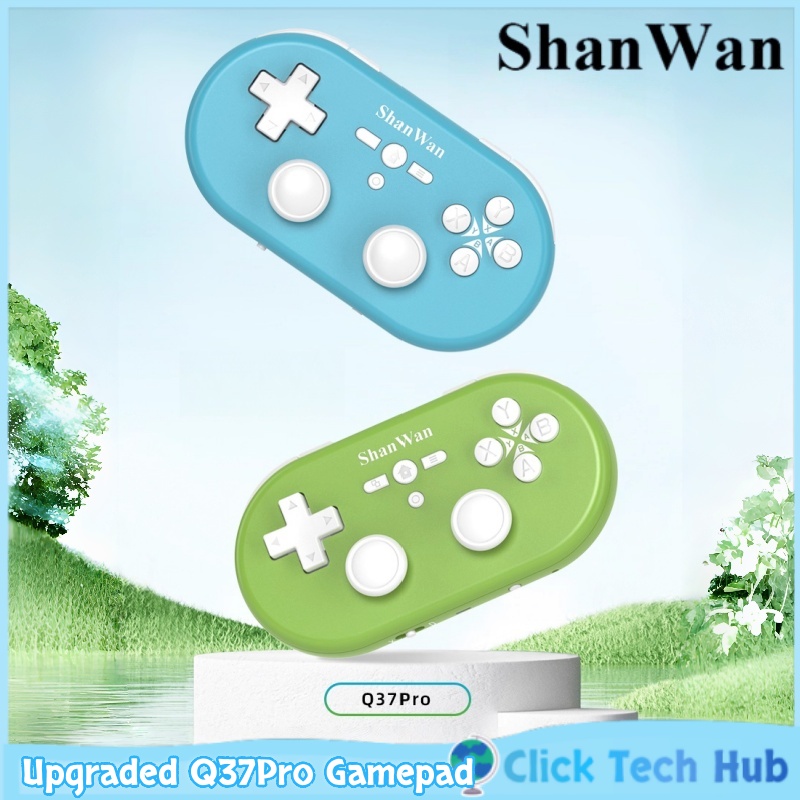 Gaming Console Bluetooth - 업그레이드된 샨완 Q37pro 미니 휴대용 게임