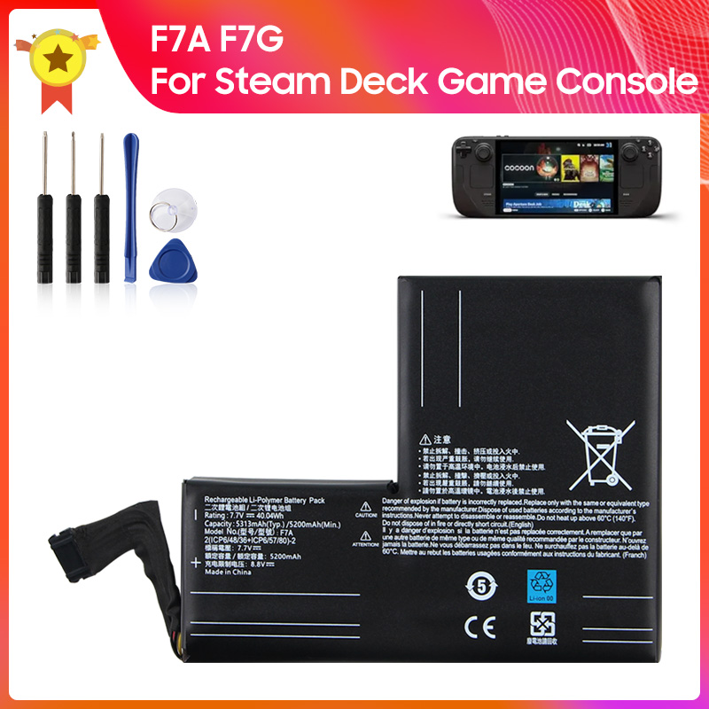 Gaming Console Steam Deck - 스팀덱 LCD/OLED 휴대용 게임 콘솔 배터리용