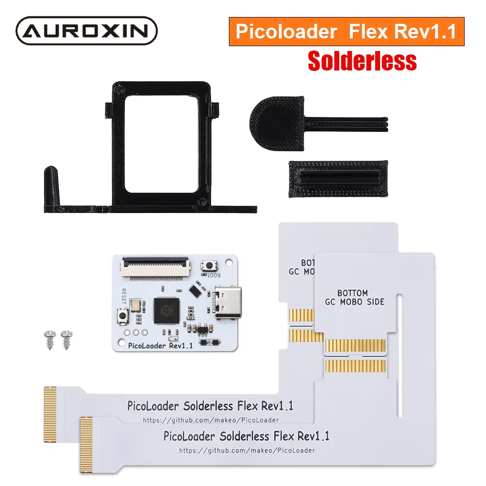 Gaming Console Stand - PicoLoader Flex Rev1.1 솔더리스 케이블 오픈