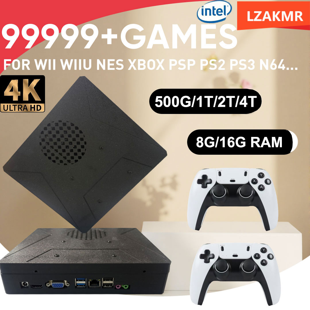 Gaming Console With Gta - LZAKMR S1 레트로 게임 콘솔 듀얼