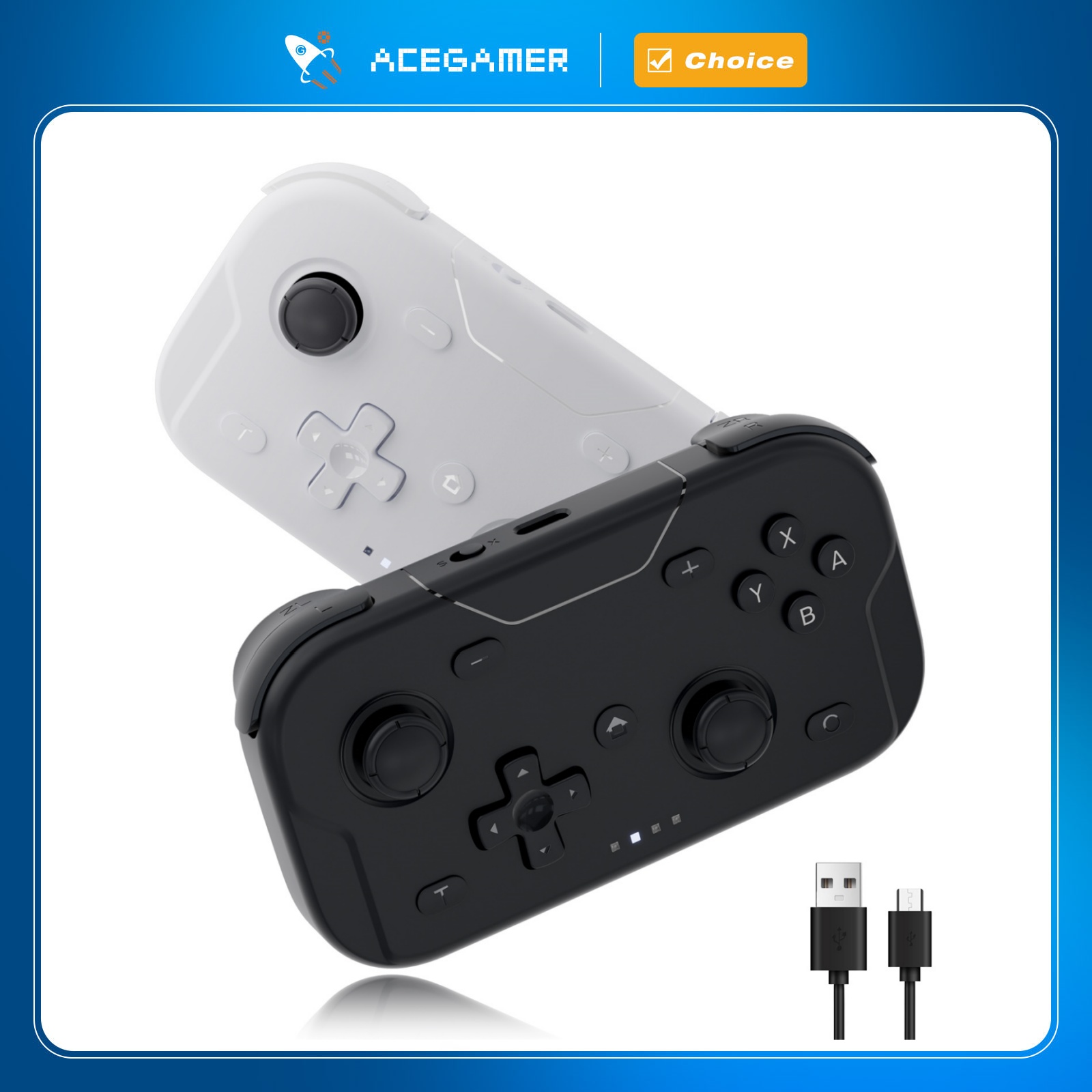 Gaming Console Bluetooth - AceGamer 포켓 게임 컨트롤러 휴대용 홀