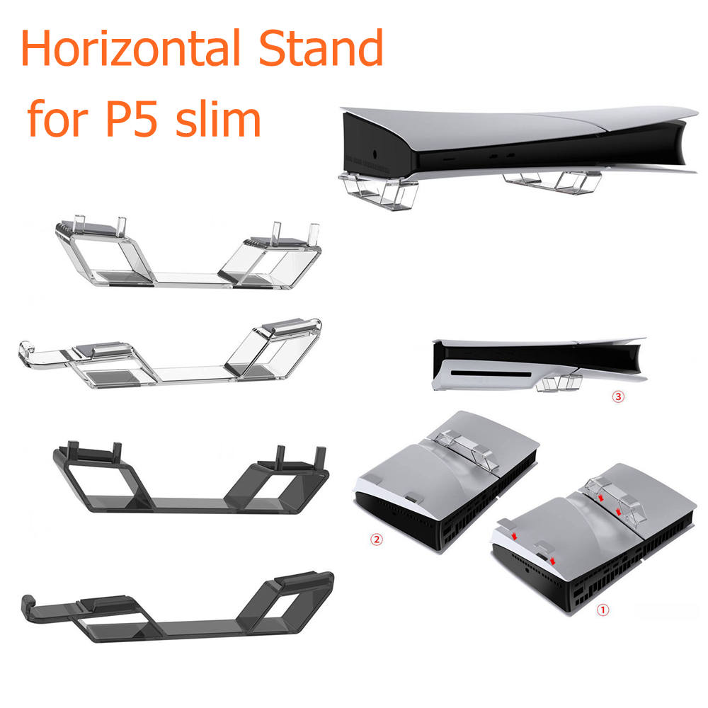Gaming Console Stand - PS5 슬림 디지털 디스크 게임 콘솔용