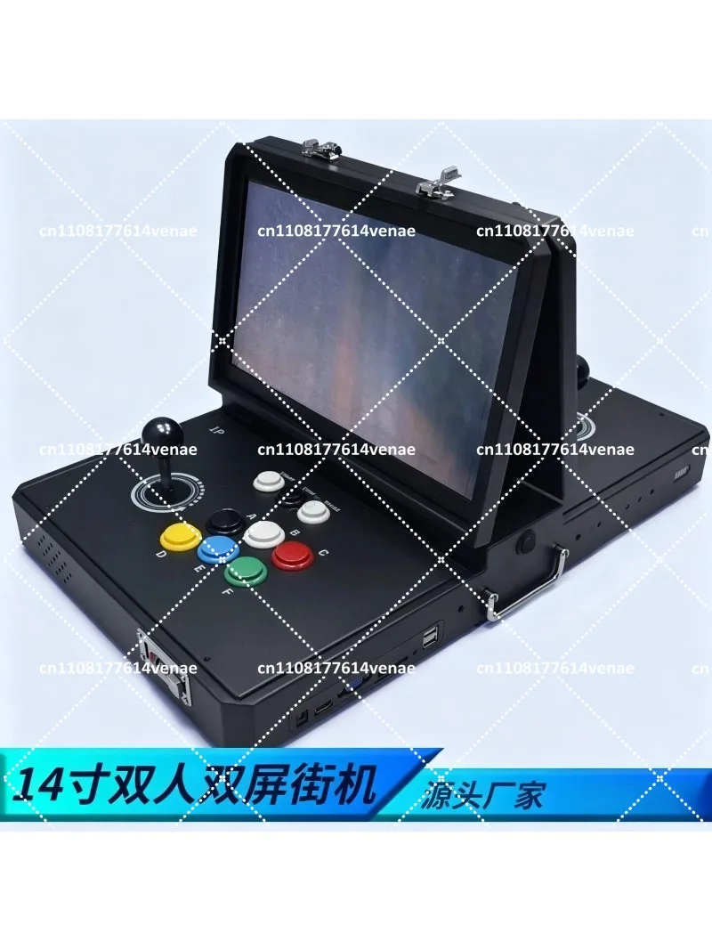 휴대용 아케이드 게임기 10인치 14인치 듀얼 스크린  - Gaming Console All In One 리뷰 및 가격