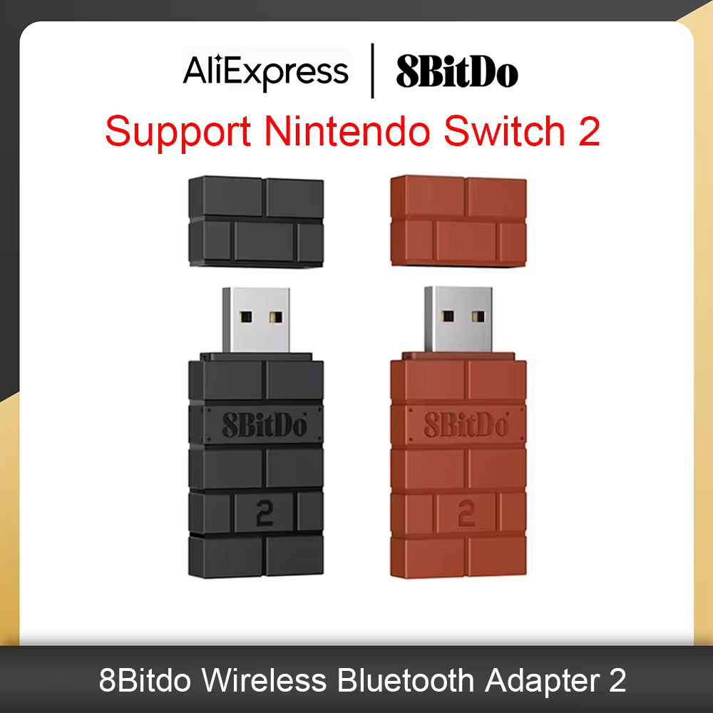 스위치 용 8Bitdo 무선 블루투스 USB RR 어댑 - Gaming Console Joystick 리뷰 및 가격