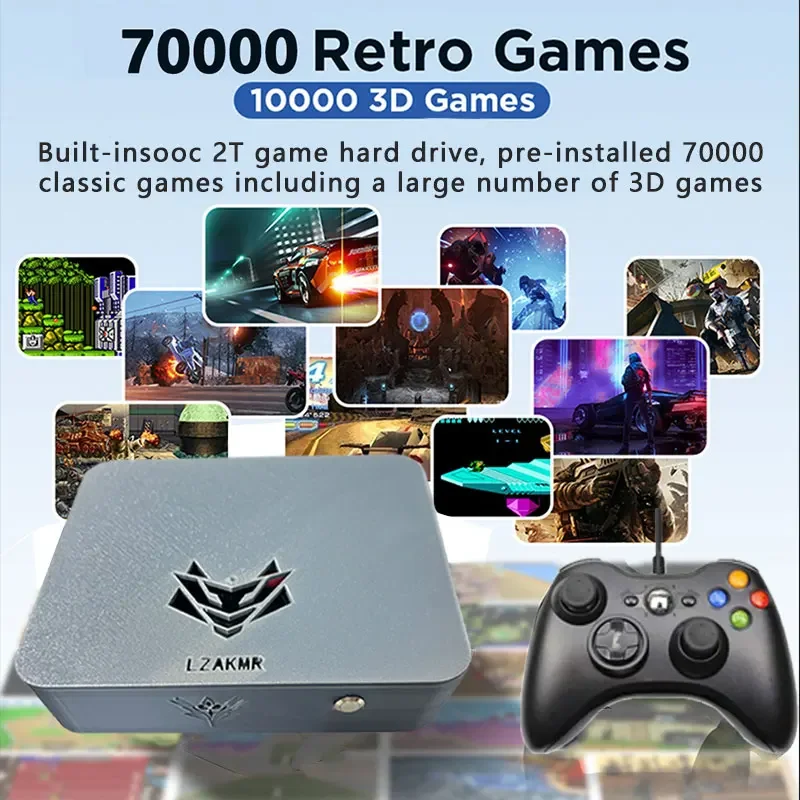 듀얼 시스템 AK1 프로 게임 박스 70000+게임 8 - Gaming Console With Gta 리뷰 및 가격