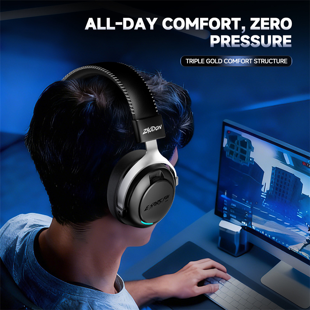 HaaYot 전문 무선 게이밍 블루투스 6.0 헤드셋, - Gaming Console Vr Headset 리뷰 및 가격