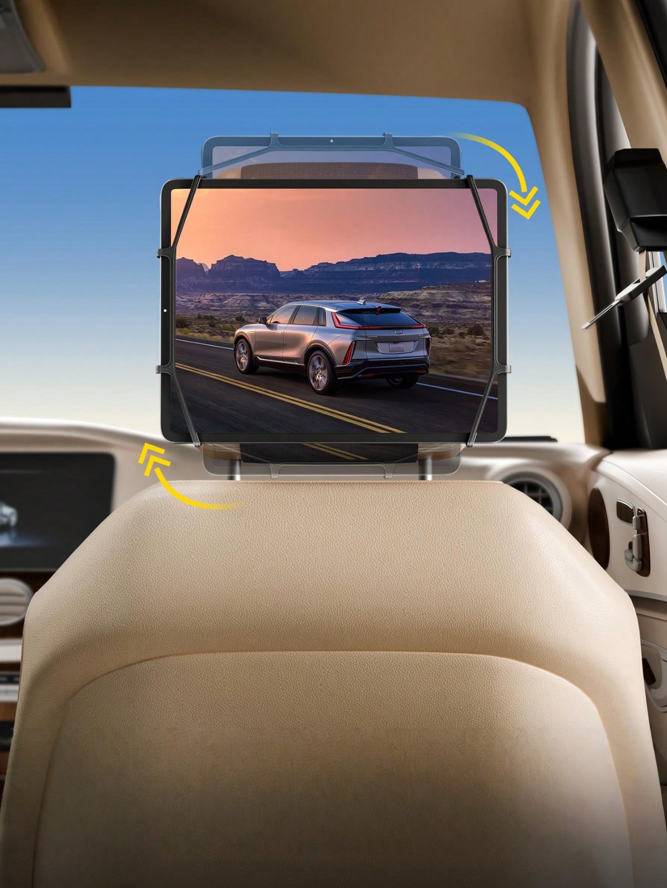 차량용 헤드레스트 태블릿 홀더 – 360 °   회전식 - Gaming Console Ipad 리뷰 및 가격