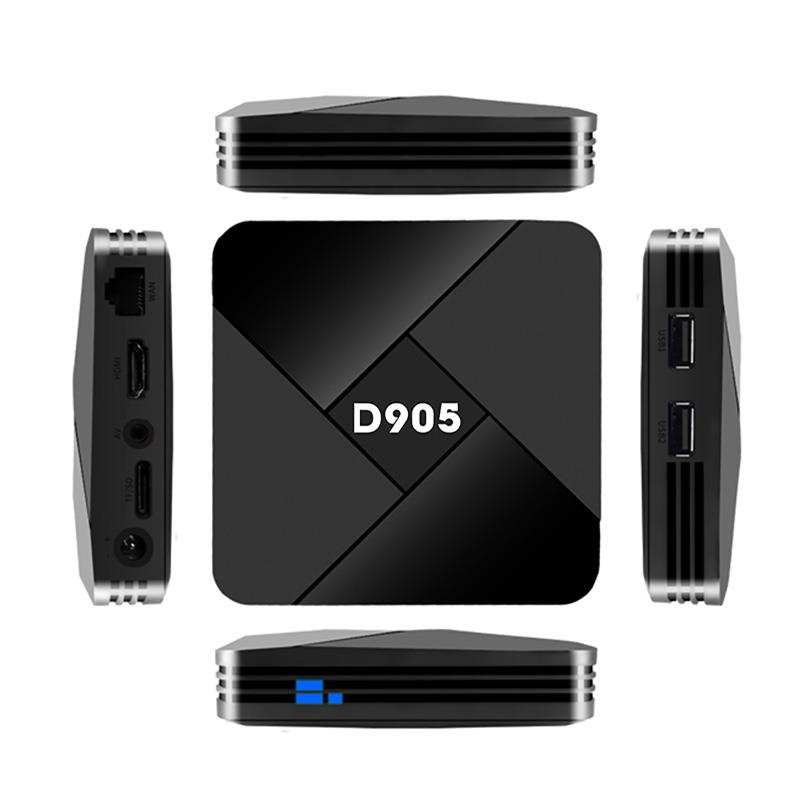 D905 스마트 TV 박스 Andorid 11.1 Am - Gaming Console Youtube 리뷰 및 가격