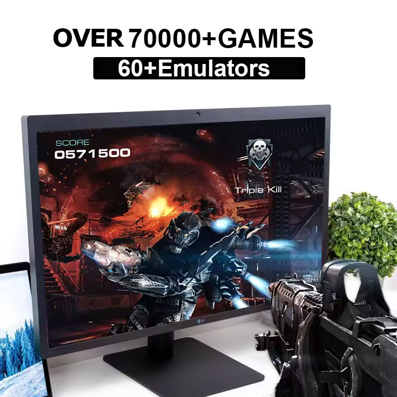 새로운 M88 레트로 게임 콘솔 4K HD 내장 게임  - Gaming Console With Gta 리뷰 및 가격