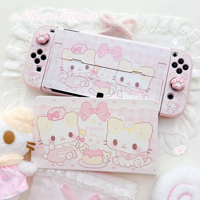 하트 포레스트 귀여운 솜사탕 고양이 보호용 하드 쉘 스 - Gaming Console Japan 리뷰 및 가격