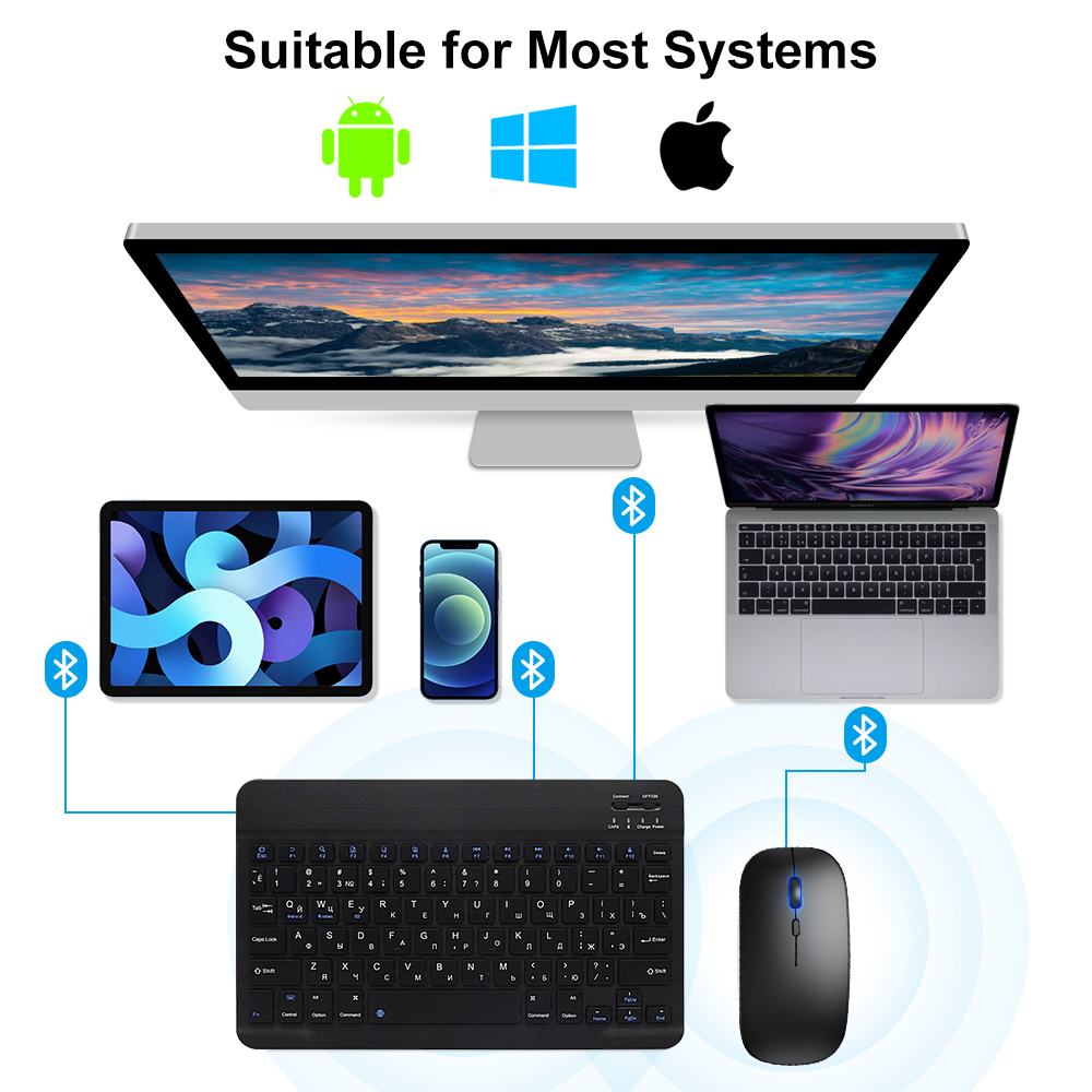 iPad 용 Bluetooth 키보드 및 마우스 Xia - Gaming Console Ipad 리뷰 및 가격