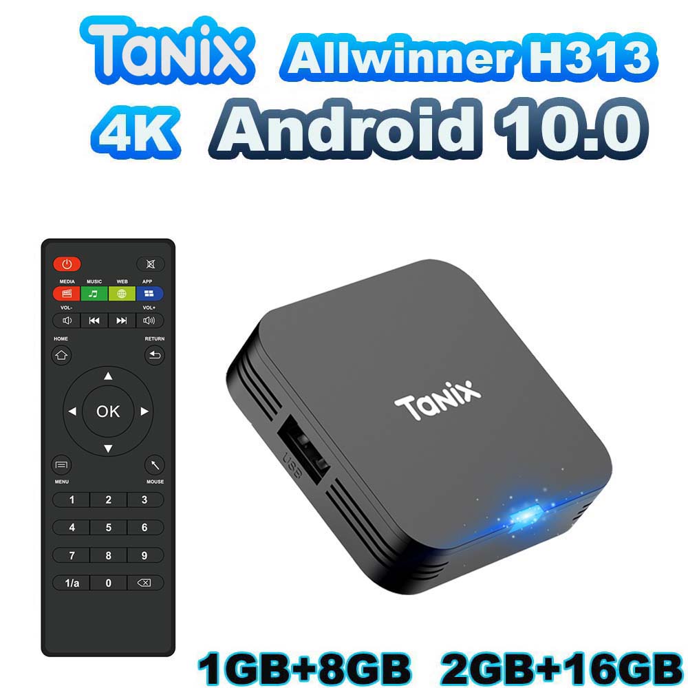TANIX TX1 안드로이드 10.0 Allwinner - Gaming Console Youtube 리뷰 및 가격