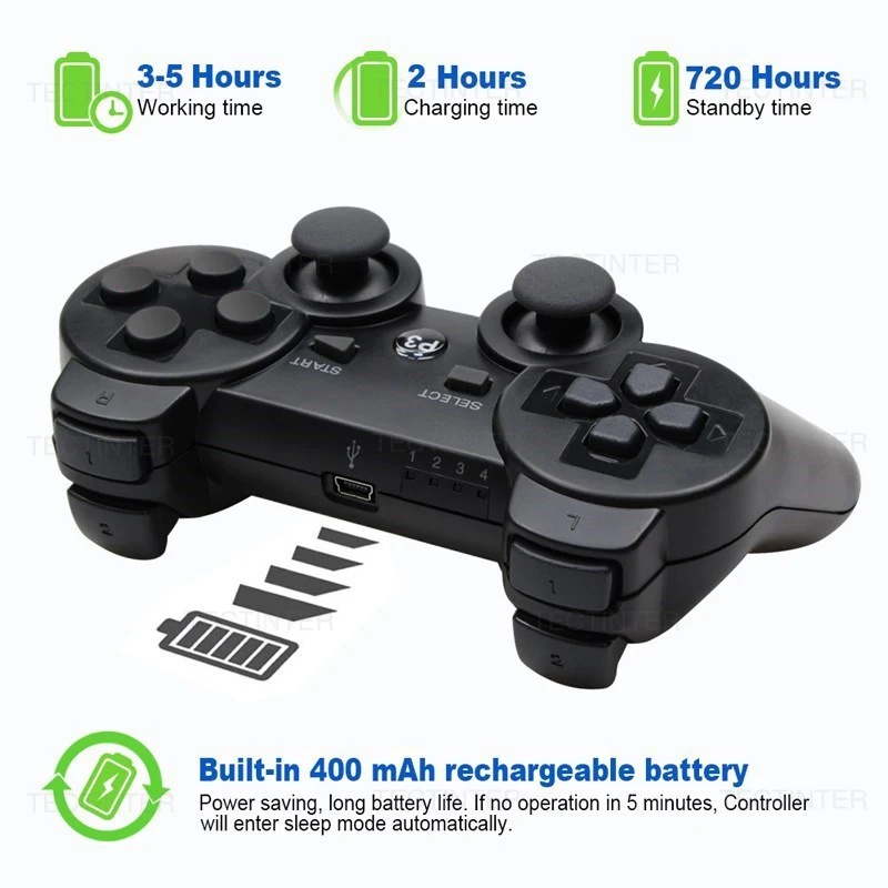 프리미엄 무선 블루투스 게임패드 PS3 SIXAXIS  - Gaming Console Bluetooth 리뷰 및 가격