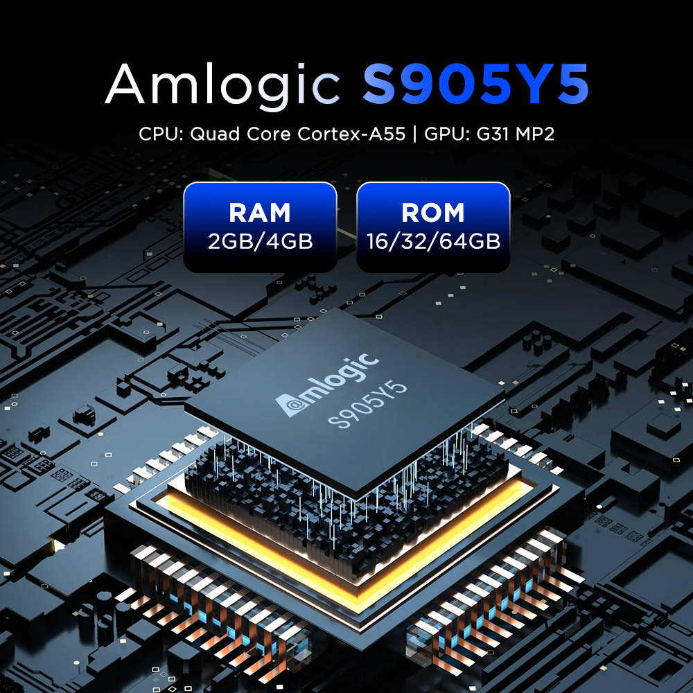 암로직 S905Y5 안드로이드14.0 4K 비디오 Wi - Gaming Console Youtube 리뷰 및 가격