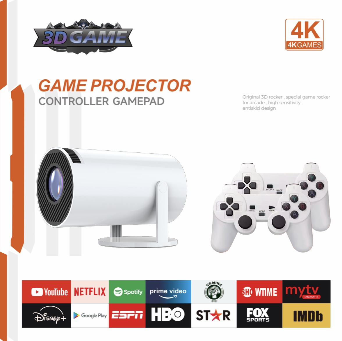 3D 게임 프로젝터 2 in 1 F300 컨트롤러 게임 - Gaming Console Youtube 리뷰 및 가격