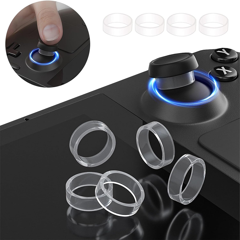 로그 앨리 게임 콘솔용 탄성 보호 조이스틱 고무 링,  - Gaming Console Steam Deck 리뷰 및 가격