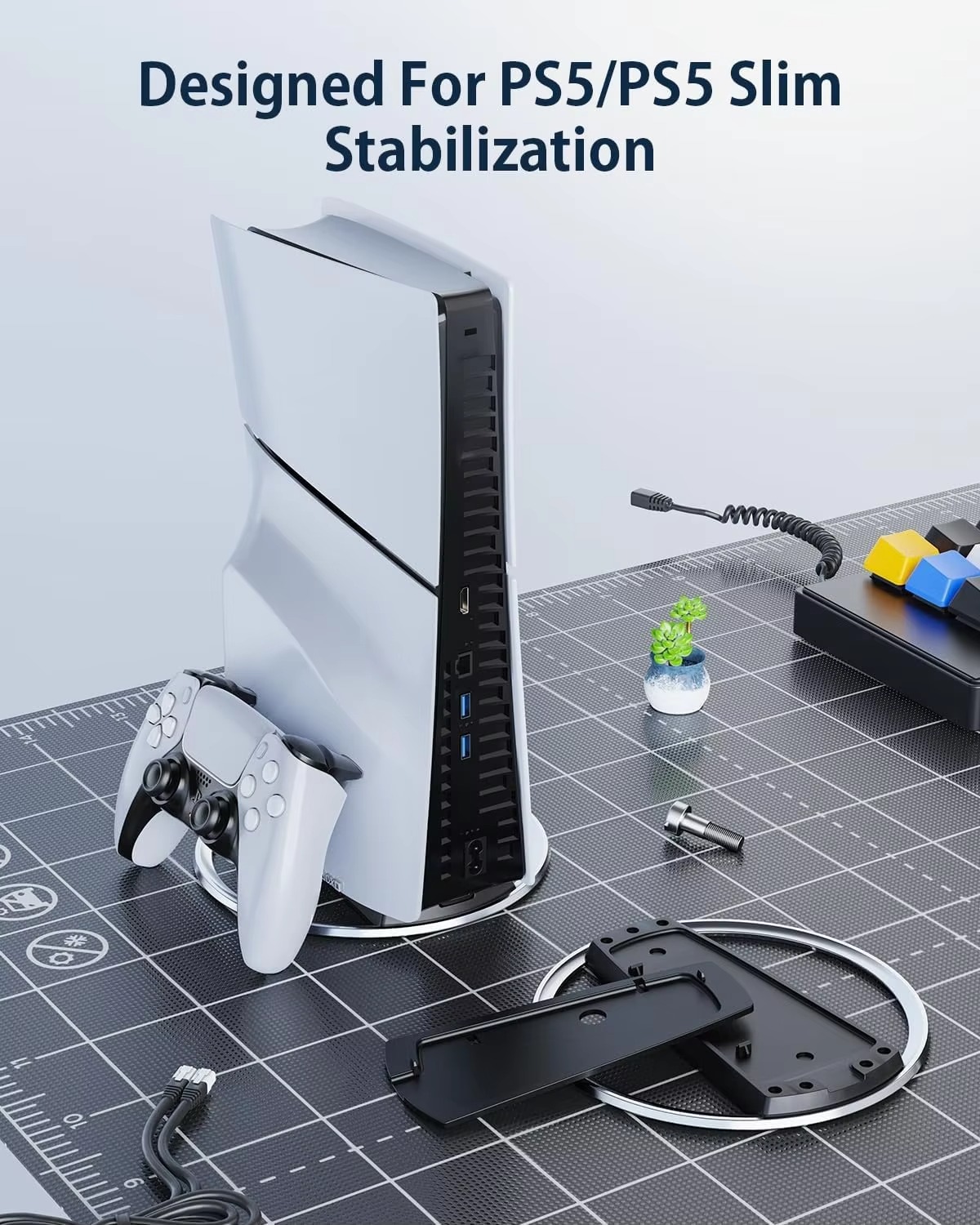 PS5 슬림/PS5 프로 수직 보관 스탠드 게임 액세서 - Gaming Console Stand 리뷰 및 가격
